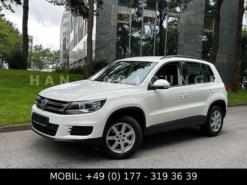 Gebraucht VW Tiguan Trendline 122 PS (89 kW) 2012 Weiß SUV