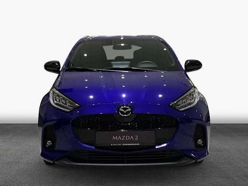 Neu Mazda 2 Homura-Line 92 PS (67 kW) 2025 Glas blue Limousine