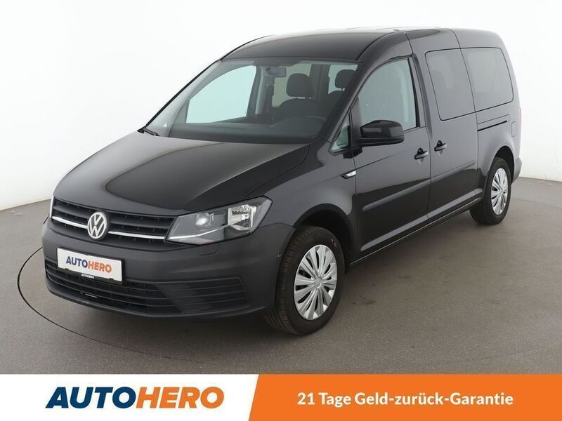 Schwarz Gebraucht 2016 VW Caddy Maxi Trendline Van / Kleinbus | 16.250 € (Superpreis) - Bild 1/3