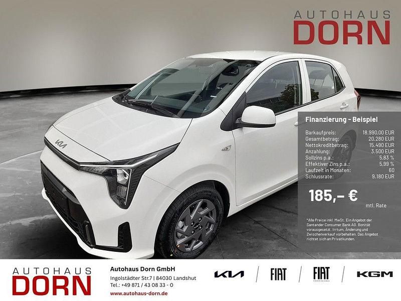 Weiß Neu 2025 Kia Picanto Vision Kleinwagen | 18.590 € (Fairer Preis) - Bild 1/4