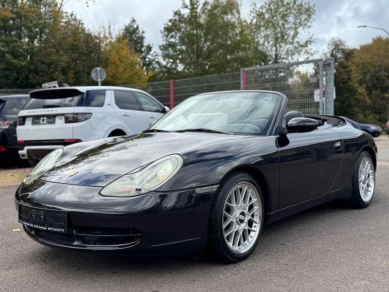 Schwarz Gebraucht 2001 Porsche 911 Carrera Cabriolet Cabrio | 19.950 € (Guter Preis) - Bild 1/4
