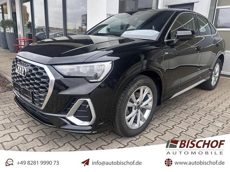 Mythosschwarz metallic Gebraucht 2024 Audi Q3 Sportback S-Line SUV | 36.950 € (Fairer Preis) - Bild 1/4