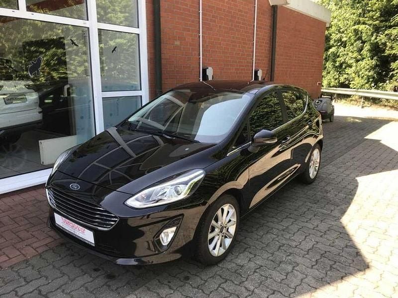 Schwarz Gebraucht 2020 Ford Fiesta Titanium Kleinwagen | 9.990 € (Guter Preis) - Bild 1/4