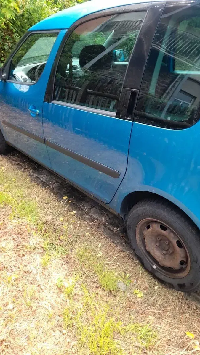 Gebraucht Skoda Roomster 86 PS (63 kW) 2007 Blau Van / Kleinbus