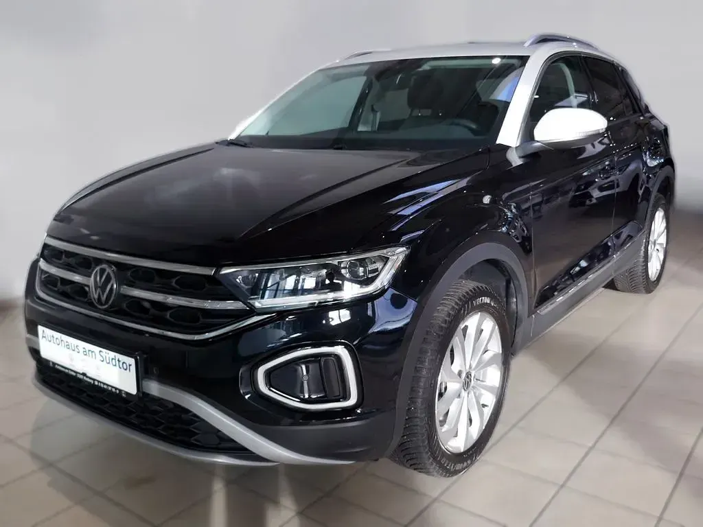 Gebraucht VW T-Roc Style 150 PS (110 kW) 2024 Deep black perleffekt/pure wh SUV