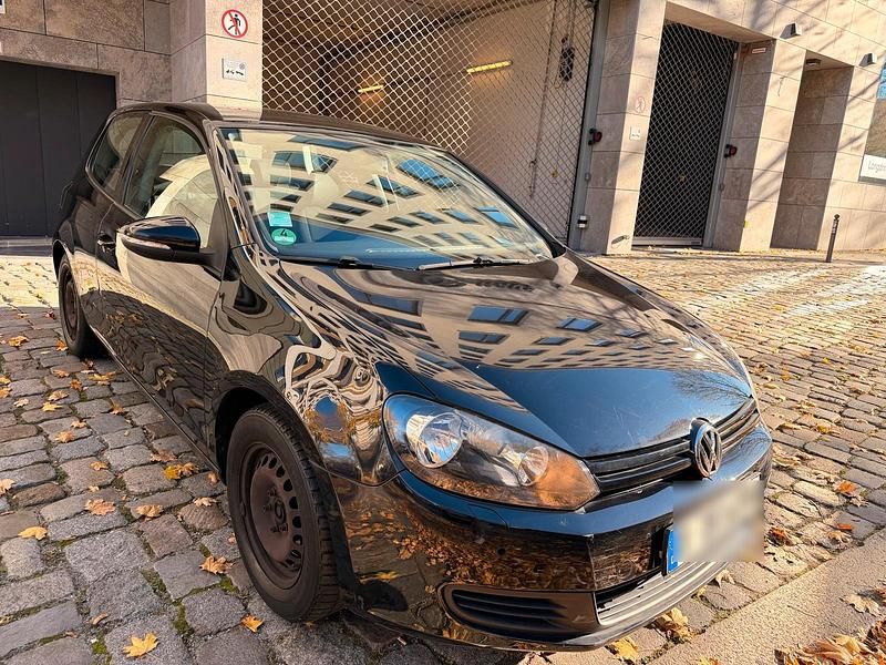 Schwarz Gebraucht 2009 VW Golf VI Limousine | 2.500 € (Superpreis) - Bild 1/4