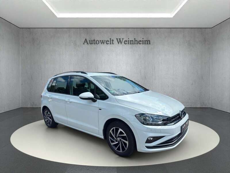 Pure white sonderlackierung Gebraucht 2018 VW Golf Sportsvan Join Van / Kleinbus | 14.499 € (Fairer Preis) - Bild 1/4