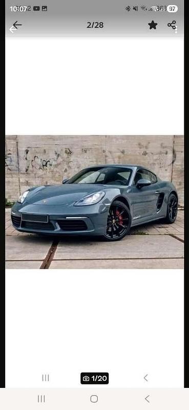 Gebraucht Porsche 718 Cayman 349 PS (256 kW) 2016 Grau Coupé