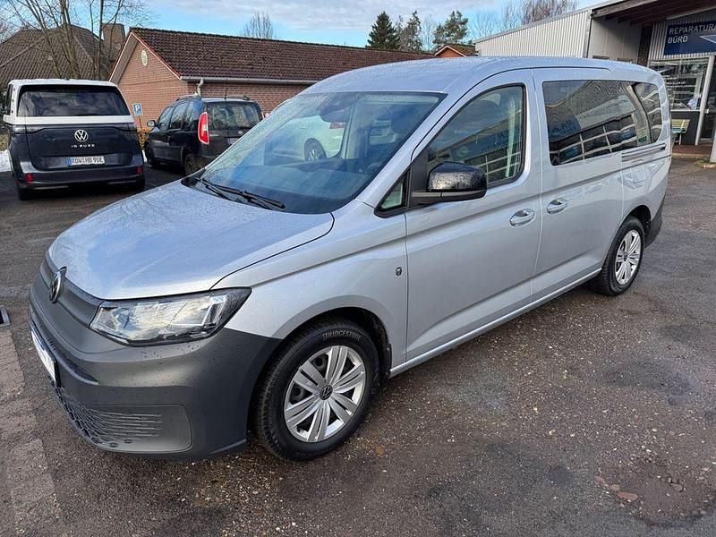 Gebraucht VW Caddy Maxi 102 PS (75 kW) 2021 Silber Van / Kleinbus