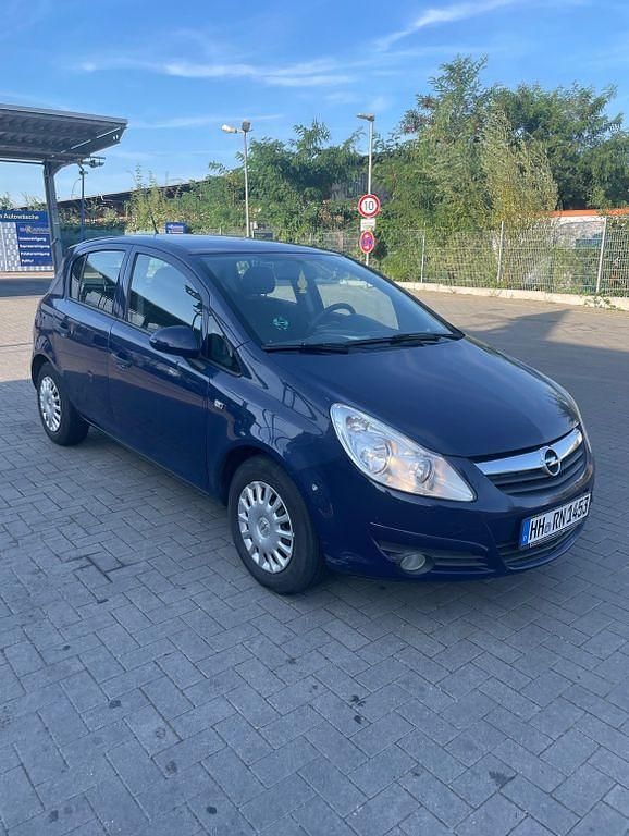 Blau Gebraucht 2009 Opel Corsa Limousine | 1.250 € (Guter Preis) - Bild 1/4