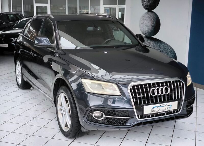 Blau Gebraucht 2013 Audi Q5 S-Line SUV | 18.990 € (Fairer Preis) - Bild 1/4