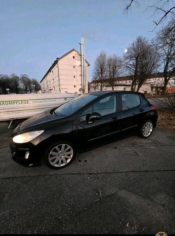Gebraucht Peugeot 308 120 PS (88 kW) 2009 Schwarz Limousine