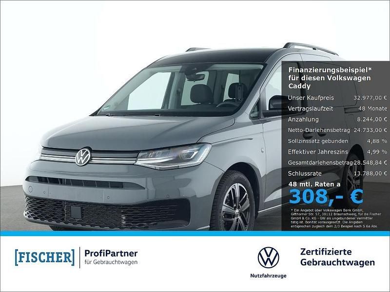 Grau Gebraucht 2025 VW Caddy Edition Van / Kleinbus | 32.977 € (Superpreis) - Bild 1/4