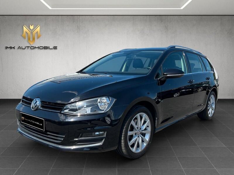 Schwarz Gebraucht 2015 VW Golf VII Allstar Kombi | 13.990 € (Fairer Preis) - Bild 1/4