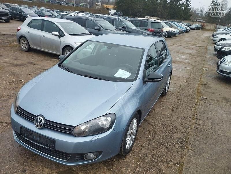 Blau Gebraucht 2011 VW Golf VI Style Kleinwagen | 3.999 € (Fairer Preis) - Bild 1/4