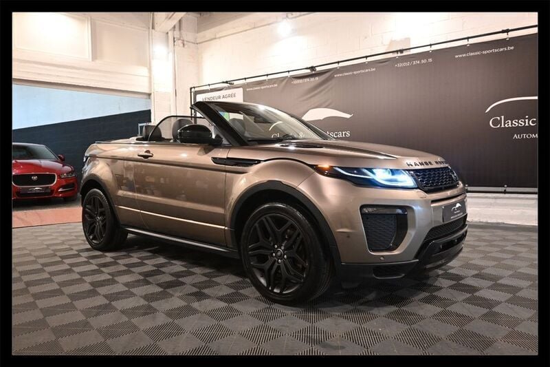 Braun Gebraucht 2016 Land Rover Range Rover evoque Cabrio | 16.950 € (Guter Preis) - Bild 1/4