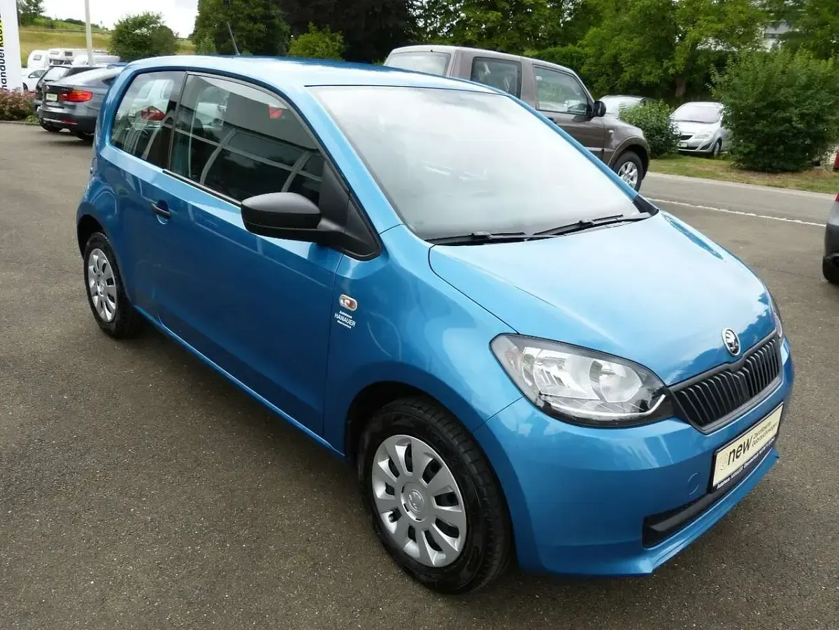 Gebraucht Skoda Citigo Cool Edition 60 PS (44 kW) 2017 Blau Kleinwagen