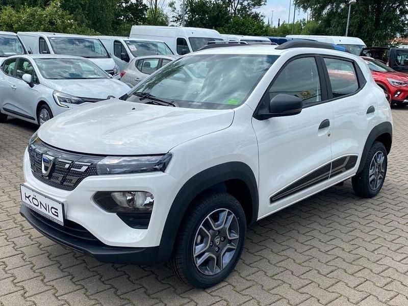 Weiß Gebraucht 2021 Dacia Spring Business Kleinwagen | 9.997 € (Fairer Preis) - Bild 1/3