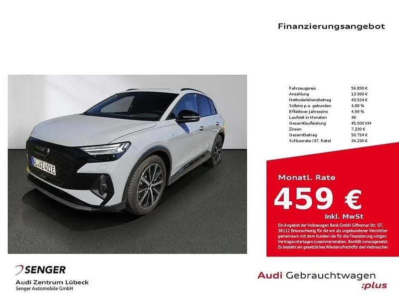 Grau Gebraucht 2025 Audi Q4 e-tron SUV | 56.890 € - Bild 1/1