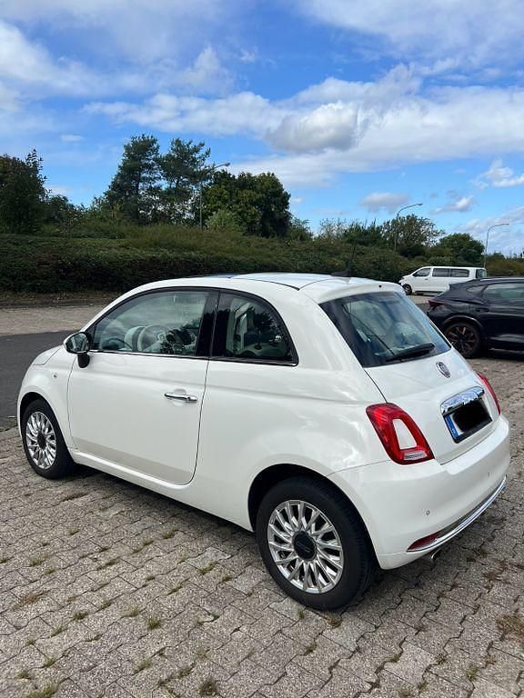 Weiß Gebraucht 2018 Fiat 500 Lounge Kleinwagen | 8.900 € (Fairer Preis) - Bild 1/4