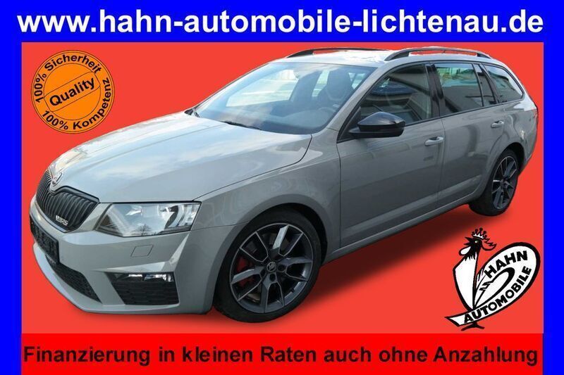 Steelgrau (metallic) Gebraucht 2017 Skoda Octavia RS Kombi | 17.499 € (Fairer Preis) - Bild 1/4