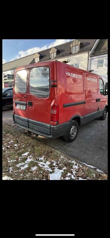 Gebraucht Opel Movano 80 PS (58 kW) 2000 Rot Van / Kleinbus