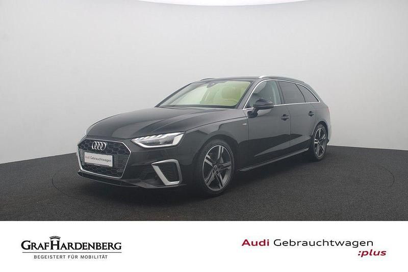 Mythosschwarz metallic Gebraucht 2022 Audi A4 Ambiente Kombi | 28.880 € (Guter Preis) - Bild 1/4