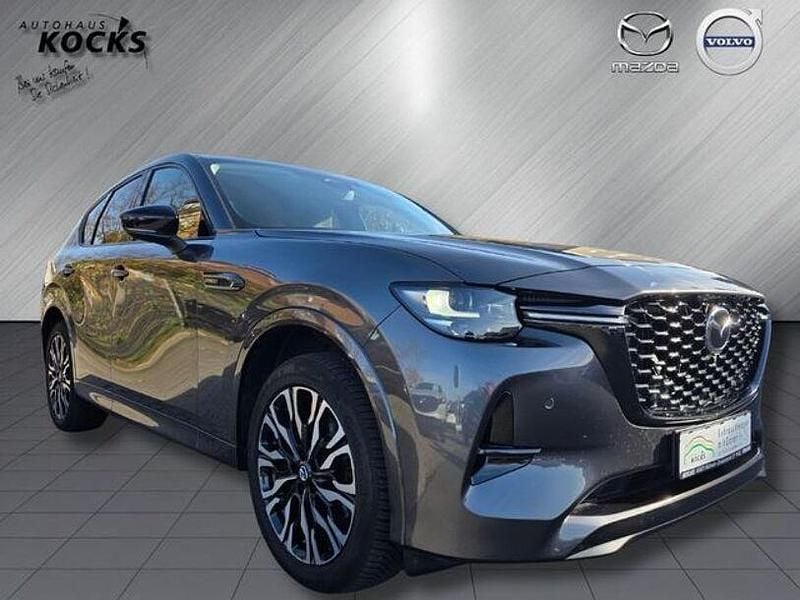 Machine grey Gebraucht 2022 Mazda CX-60 Homura-Line SUV | 34.990 € (Fairer Preis) - Bild 1/4