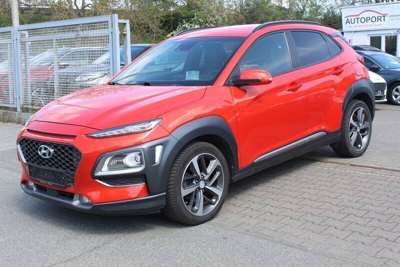 Orange Gebraucht 2018 Hyundai Kona Style SUV | 16.777 € (Fairer Preis) - Bild 1/4