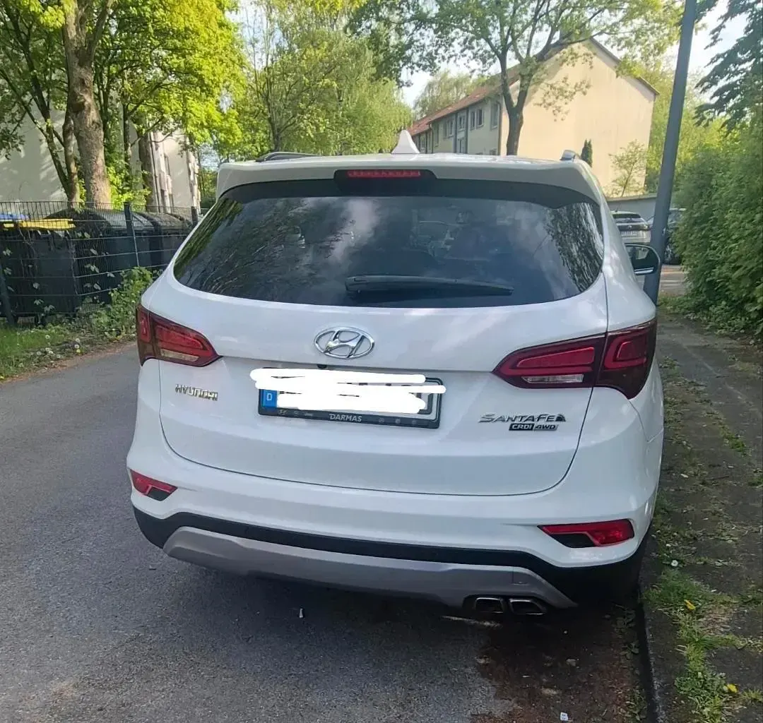 Gebraucht Hyundai Santa Fe 200 PS (147 kW) 2016 Weiß SUV