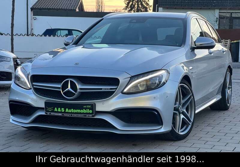 Iridiumsilber metalliclack Gebraucht 2017 Mercedes C63 AMG AMG Kombi | 36.990 € (Superpreis) - Bild 1/4