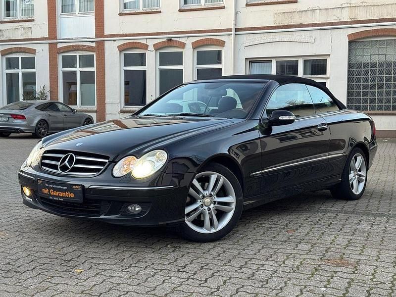 Schwarz Gebraucht 2008 Mercedes CLK200 Cabrio | 5.999 € (Fairer Preis) - Bild 1/4