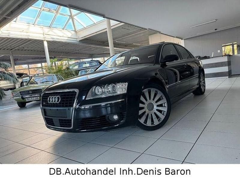Second-hand Audi A8 Advanced 326 CP (239 kW) 2008 Negru Berlinǎ