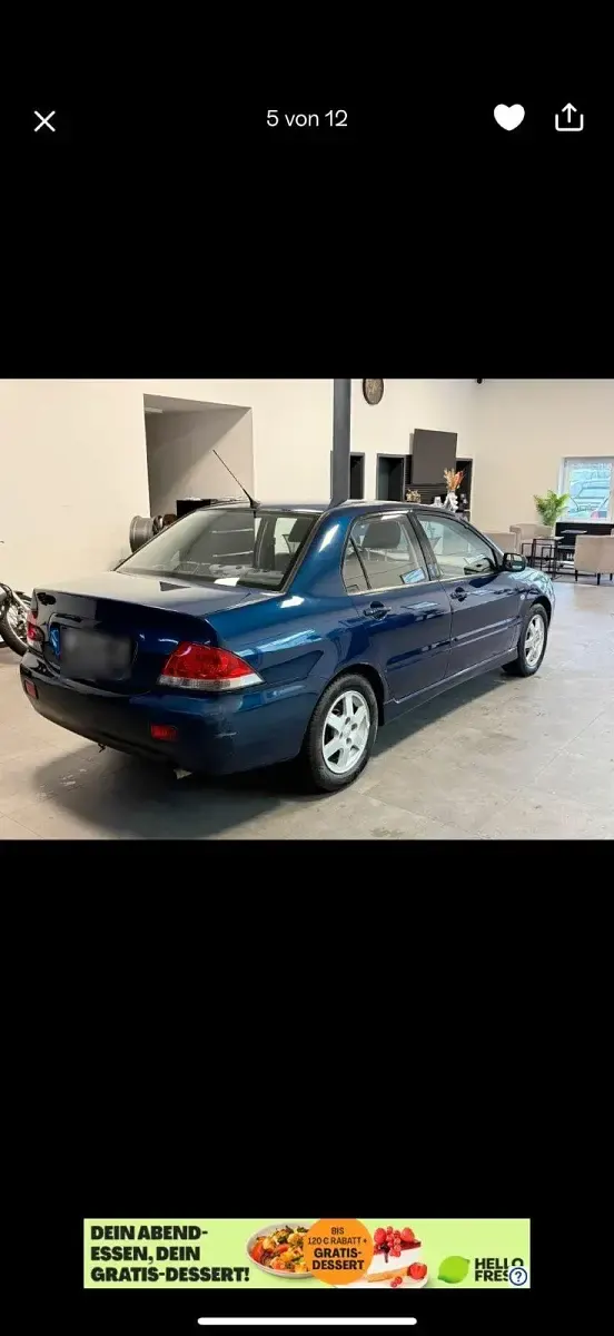 Occasion Mitsubishi Lancer 87 PK (63 kW) 2005 Blauw Stationwagen