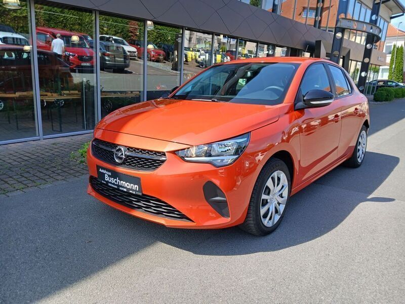 Orange Gebraucht 2022 Opel Corsa-e Edition Kleinwagen | 16.790 € (Fairer Preis) - Bild 1/4