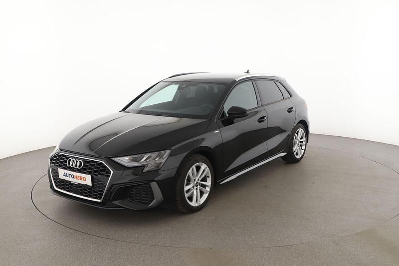 Schwarz Gebraucht 2023 Audi A3 S-Line Limousine | 30.100 € (Fairer Preis) - Bild 1/3