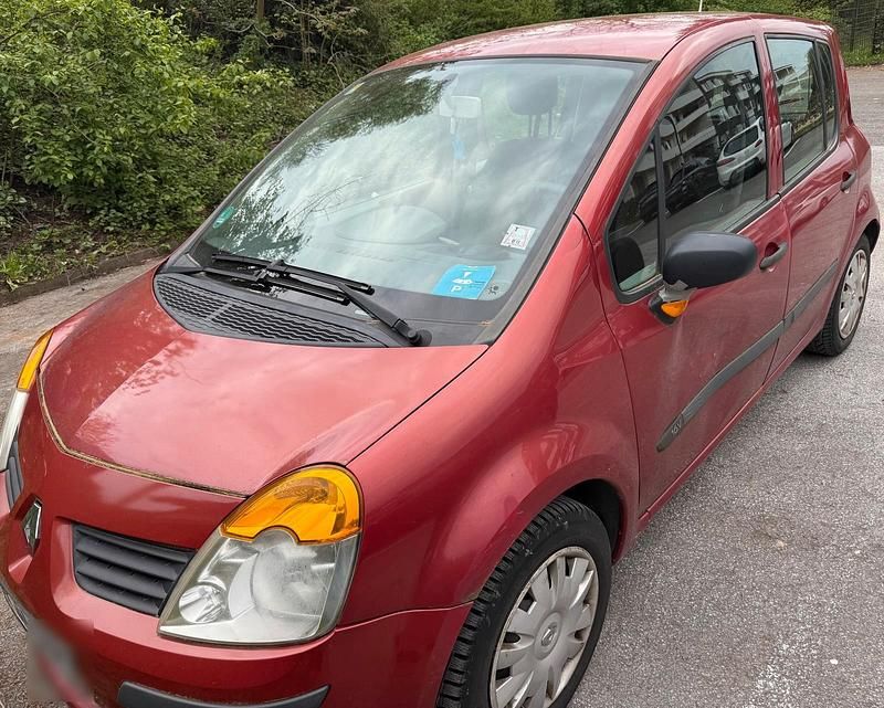 Gebraucht Renault Modus 75 PS (55 kW) 2005 Rot Van / Kleinbus
