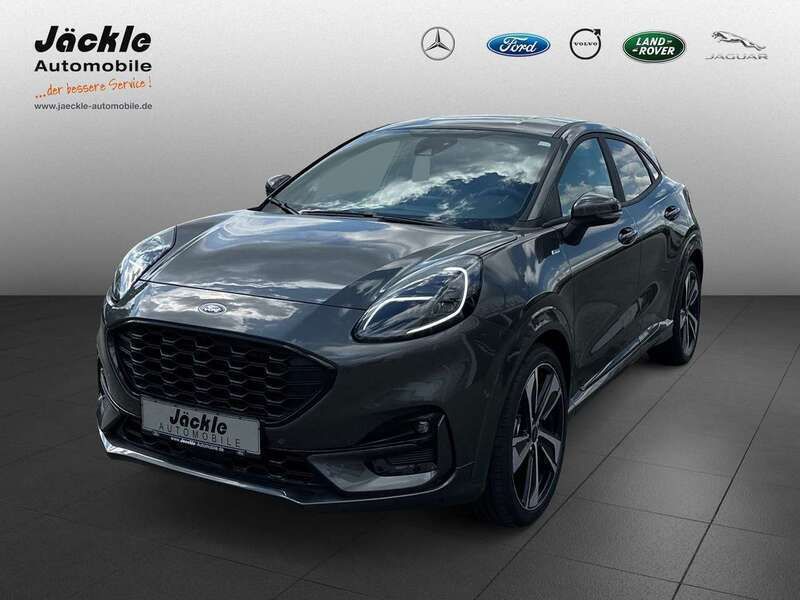 Magneticgrau (metallic) Gebraucht 2024 Ford Puma ST-Line X SUV | 29.550 € (Teuer) - Bild 1/4