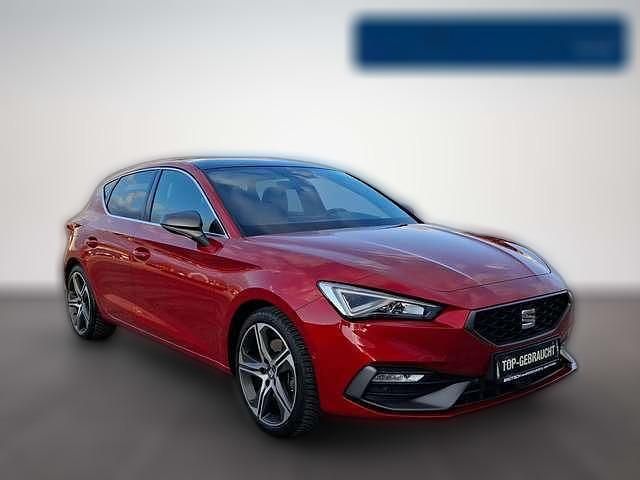 Rot Gebraucht 2022 Seat Leon FR | 29.680 € (Teuer) - Bild 1/4
