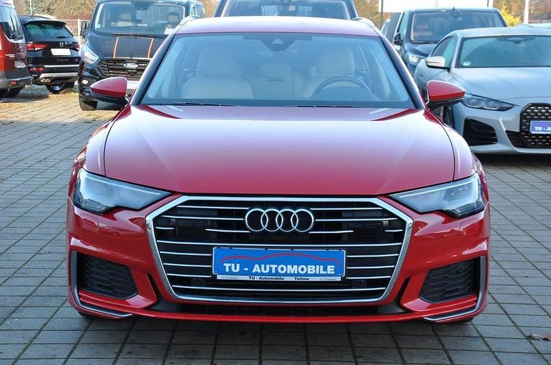 Gebraucht Audi A6 S-Line 265 PS (194 kW) 2022 Tangorot metallic Kombi