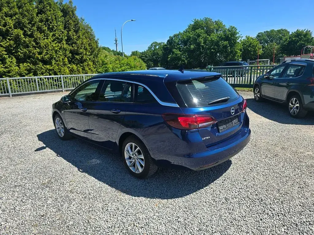 Gebraucht Opel Astra Elegance 110 PS (80 kW) 2021 Blau Kombi