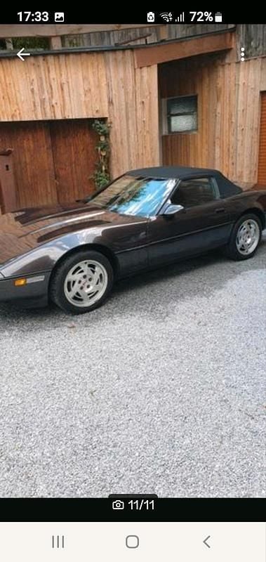 Gebraucht Corvette C4 245 PS (180 kW) 1990 Braun Cabrio