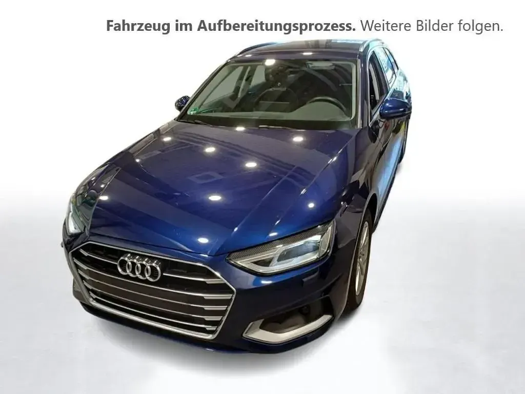 Usata Audi A4 Advanced Plus 136 CV (100 kW) 2022 Blu Station wagon