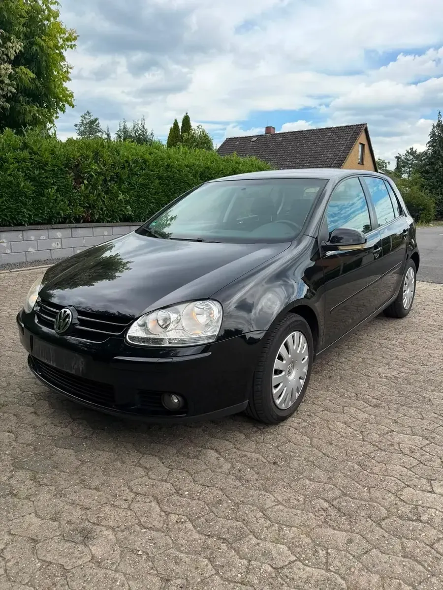 Gebraucht VW Golf V 90 PS (66 kW) 2007 Schwarz Limousine