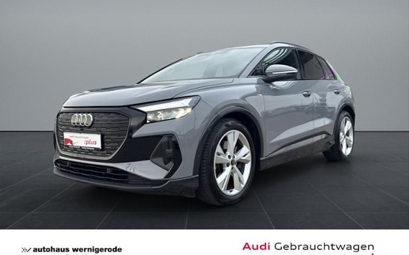 Grau Gebraucht 2022 Audi Q4 e-tron Ambiente SUV | 34.940 € (Fairer Preis) - Bild 1/4