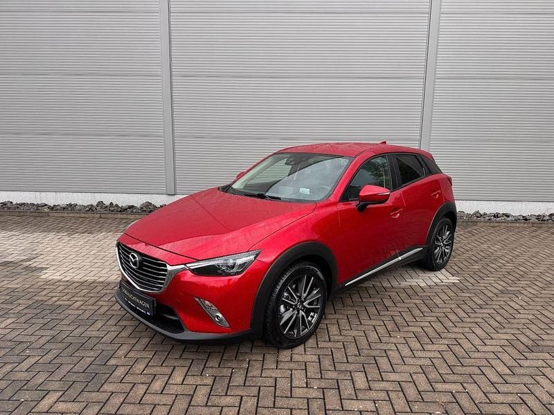 Gebraucht Mazda CX-3 Sports-Line 120 PS (88 kW) 2017 Rot SUV