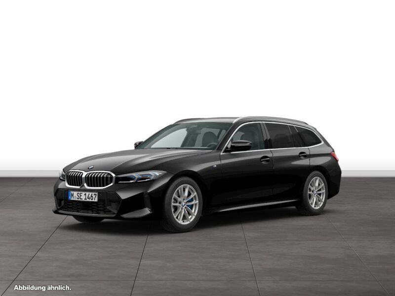 Black sapphire metallic Gebraucht 2024 BMW 330 Comfort Edition Kombi | 47.684 € (Etwas zu teuer) - Bild 1/4