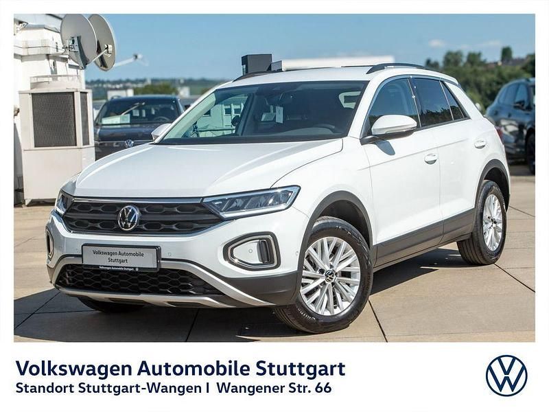 Pure white Gebraucht 2022 VW T-Roc Life SUV | 23.330 € (Guter Preis) - Bild 1/4