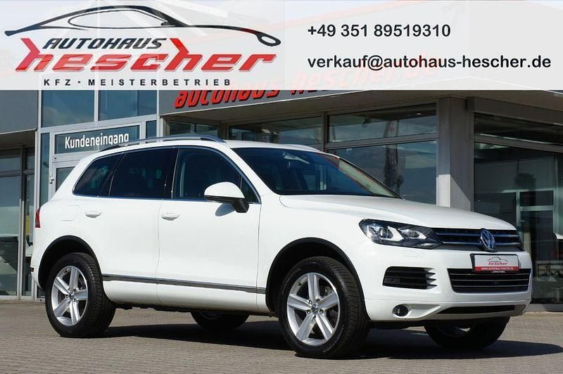 Pure white Gebraucht 2013 VW Touareg SUV | 19.980 € (Fairer Preis) - Bild 1/2
