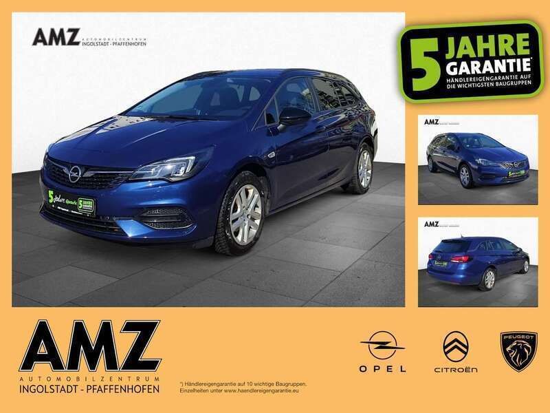 Nautic blau Gebraucht 2022 Opel Astra Edition Kombi | 15.490 € (Guter Preis) - Bild 1/4